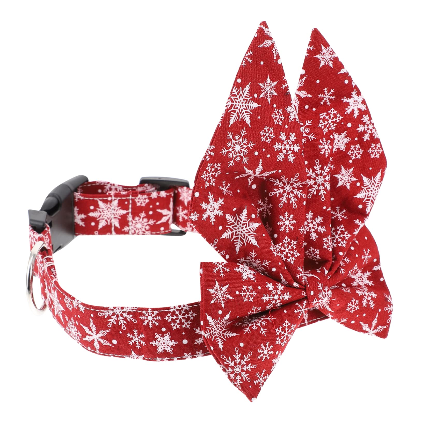 Milisten Collier de Noël pour Chaton avec Nœud Décoratif Collier pour Chat et Chien Noël