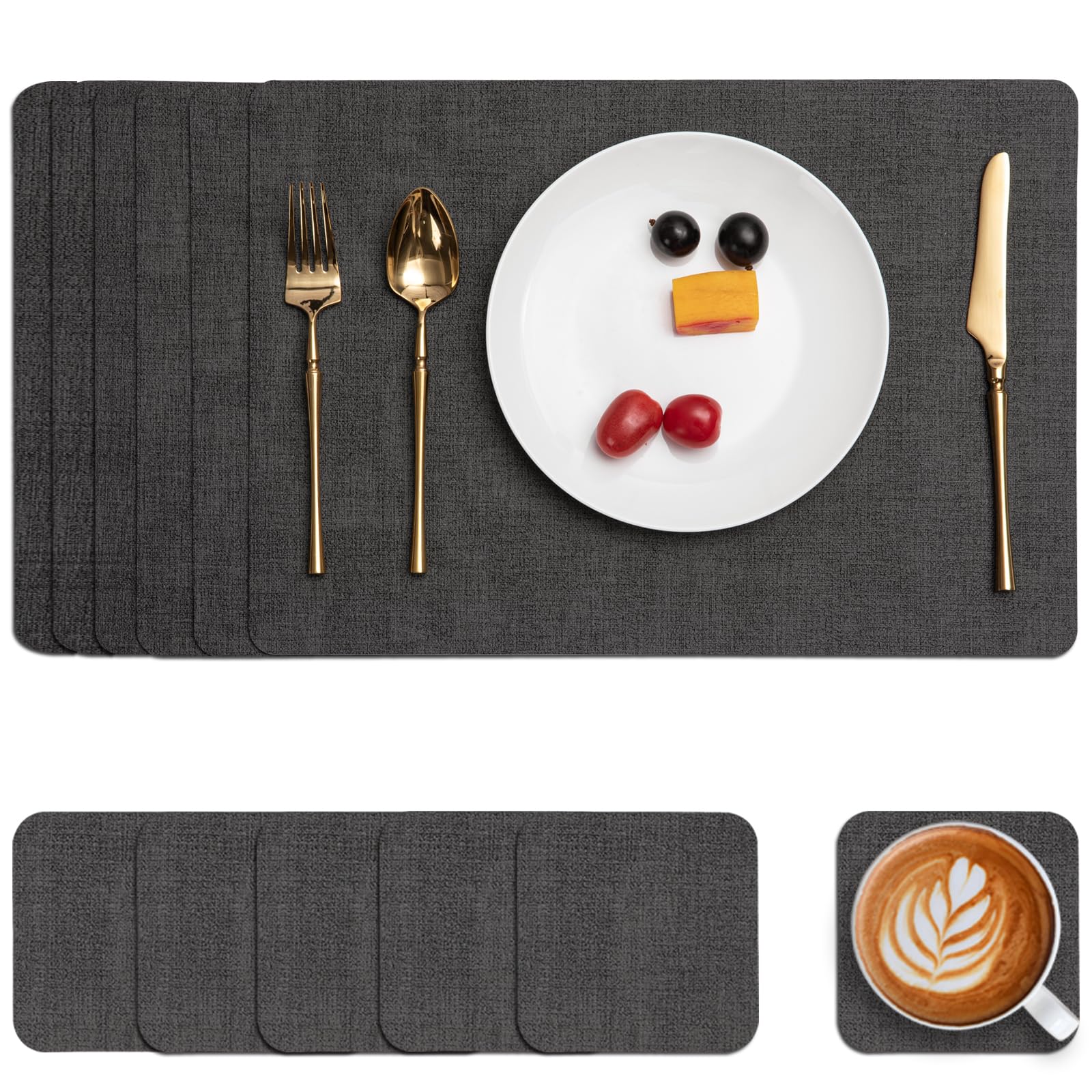 Myir JUN Placemats and Coasters Set of 6