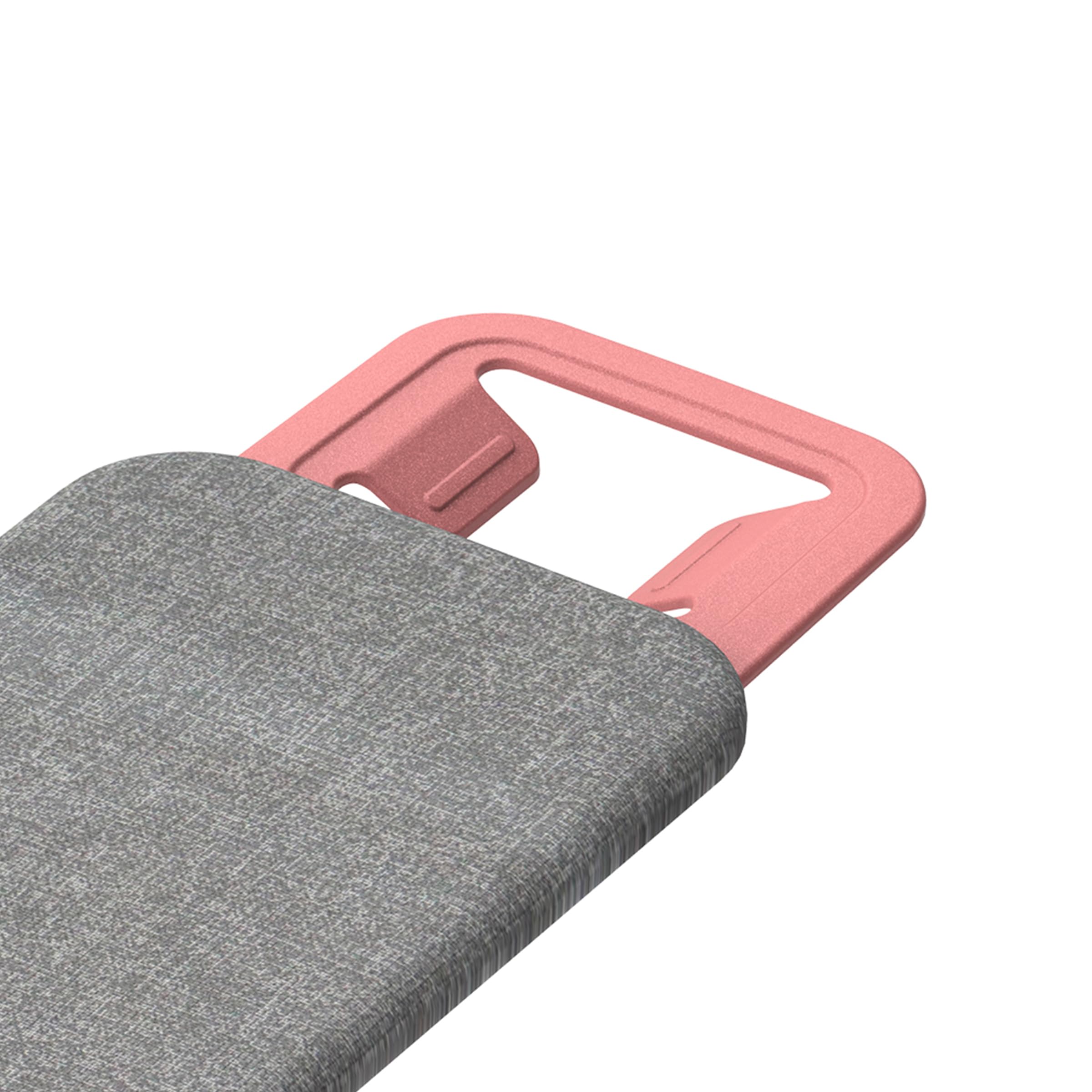 Rörets Bügelbrett Next Rosé | Höhenverstellbar & Sicherheitsverriegelung, 32x108 cm, Bügeltisch mit Qualität von Schwedens führender Bügelbrettmarke
