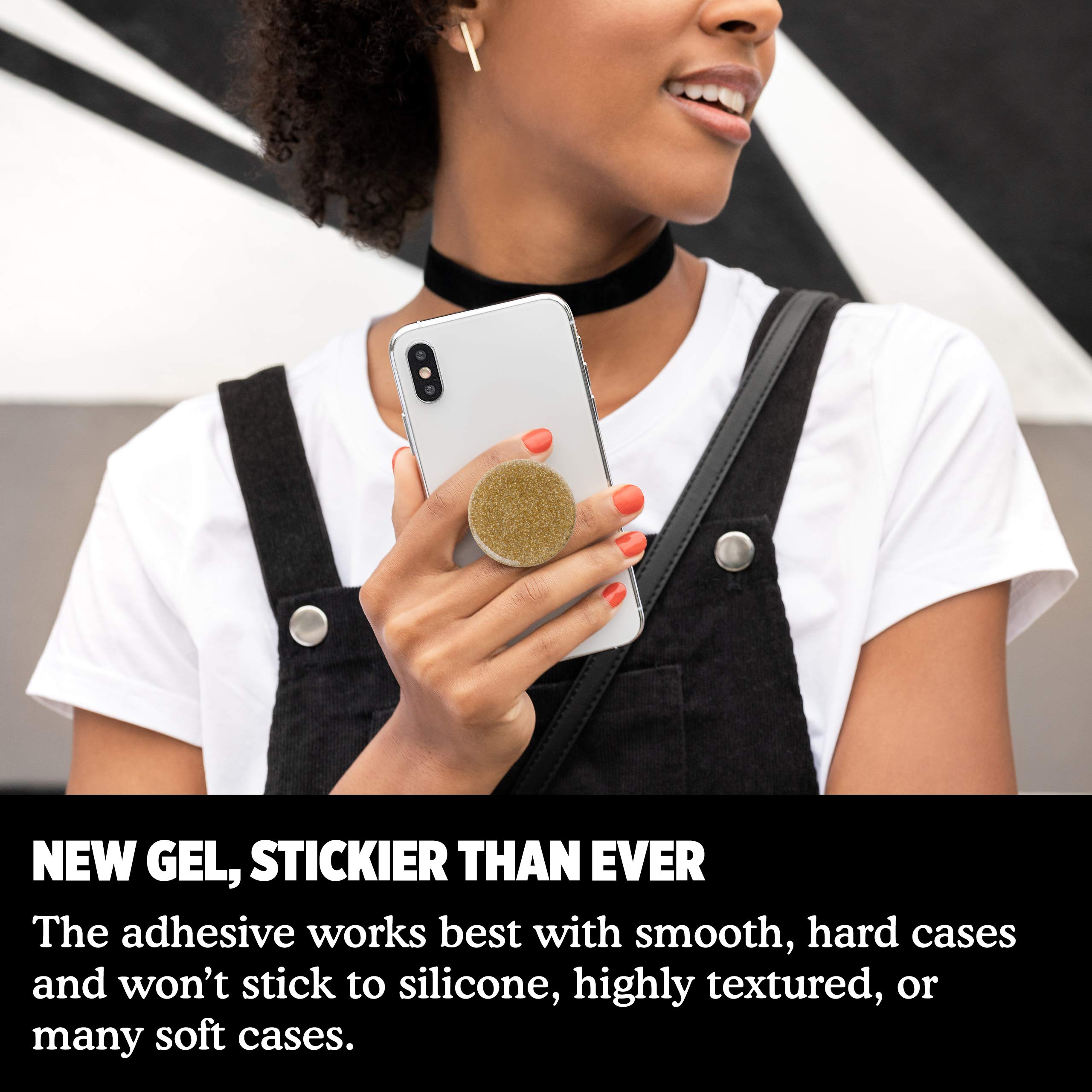 PopSockets PopGrip – Soporte Extensible Y Agarre Con Parte Superior