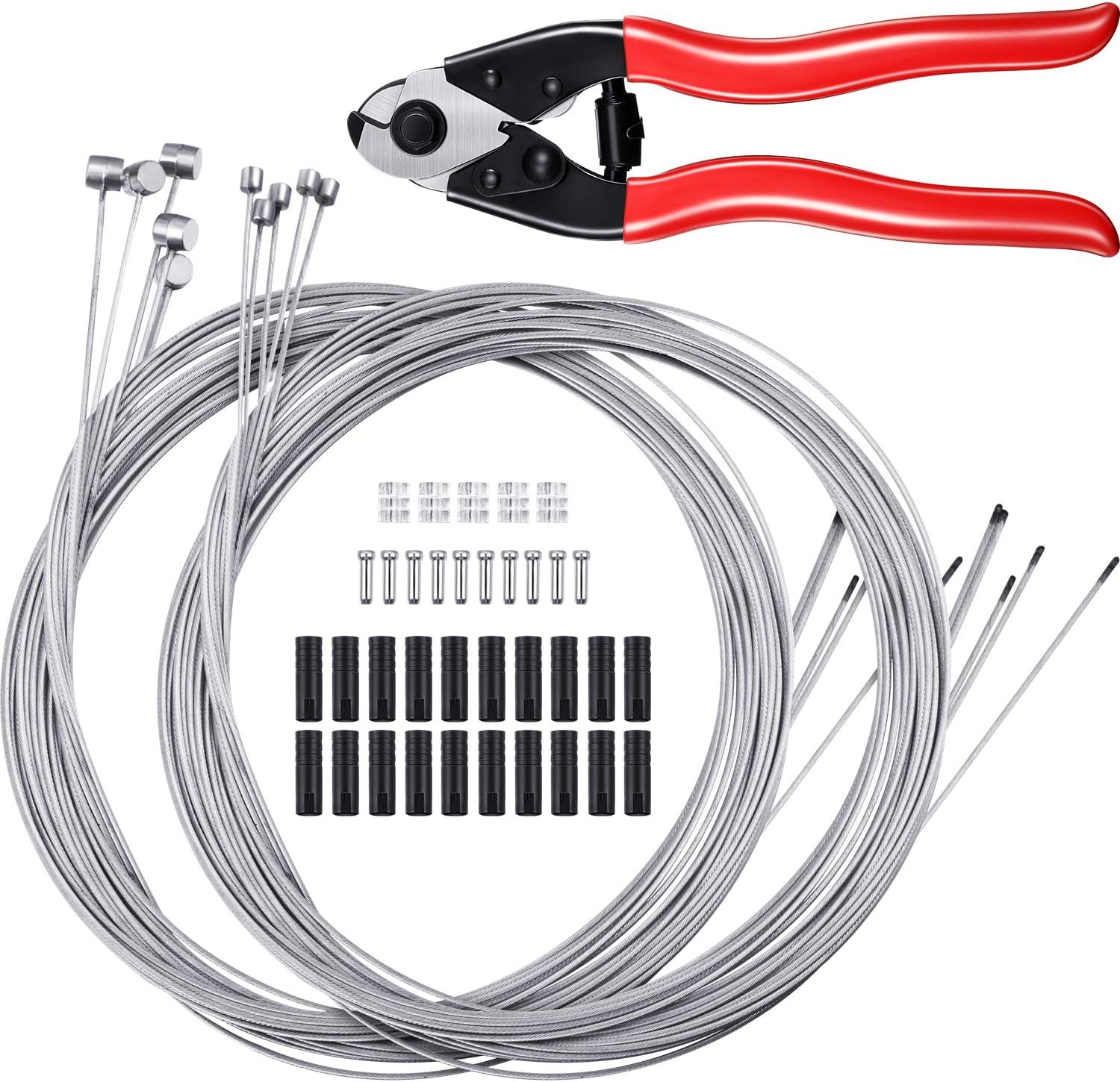 Stainless Steel Bicycle Cable Cutter with 10 Pieces Bike