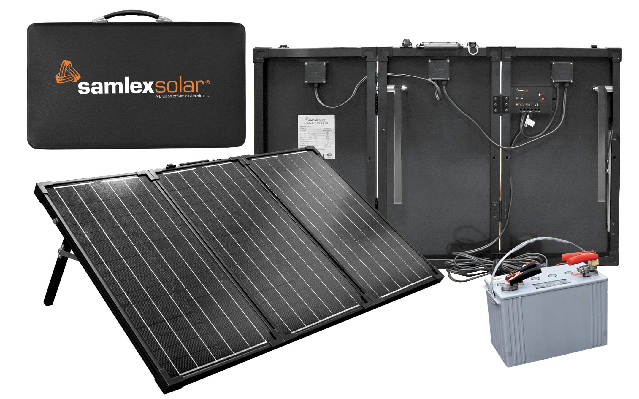 Samlex AmericaSolar MSK-135 Portable Solar Charging Kit