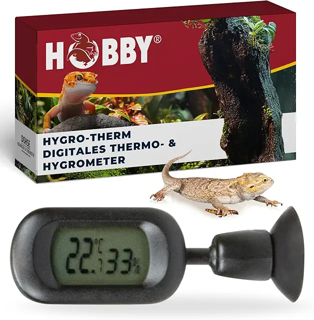 Digitales Hygrometer & Thermometer für Terrarien - Exakte Klimakontrolle