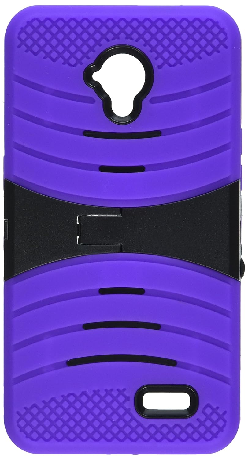 Zizo Cell Phone Case for ZTE Stratos LTE Z819L Allstar Z819C Z818L Retail Packaging Purple