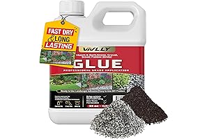 Mulch & Bark, Stone, Gravel, Small Pebble Binder Glue Spray | 32...