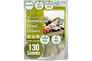 FreshDrinkUS Natural Bamboo Leaves for Cooking Zongzi