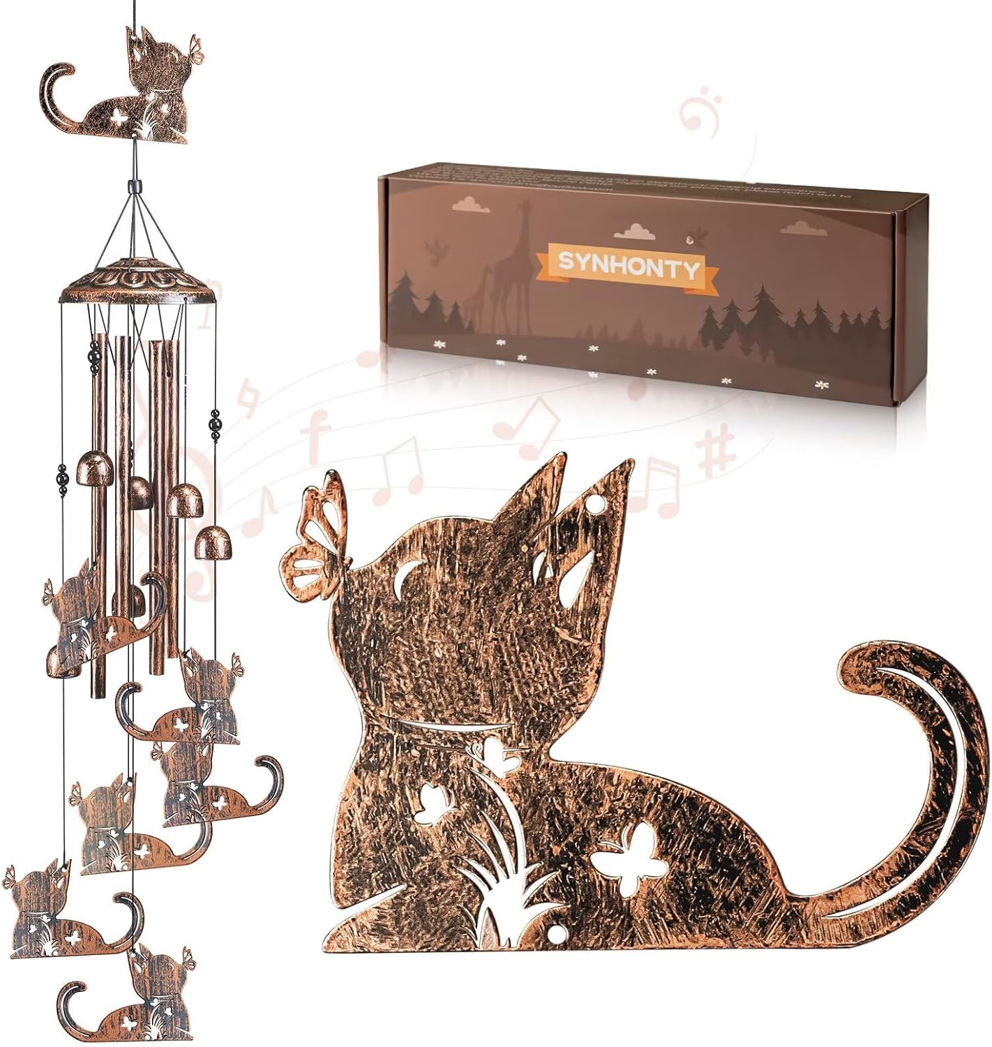 Owl Wind Chimes for Outside,Gardening Gifts for owl Lover，Women，Men，Mom，Birthday Party Decorations,Memorial Gifts,Wind Chimes Outdoors，Indoors,Room,Home,Wall,Garden,Patio,Yard Decor
