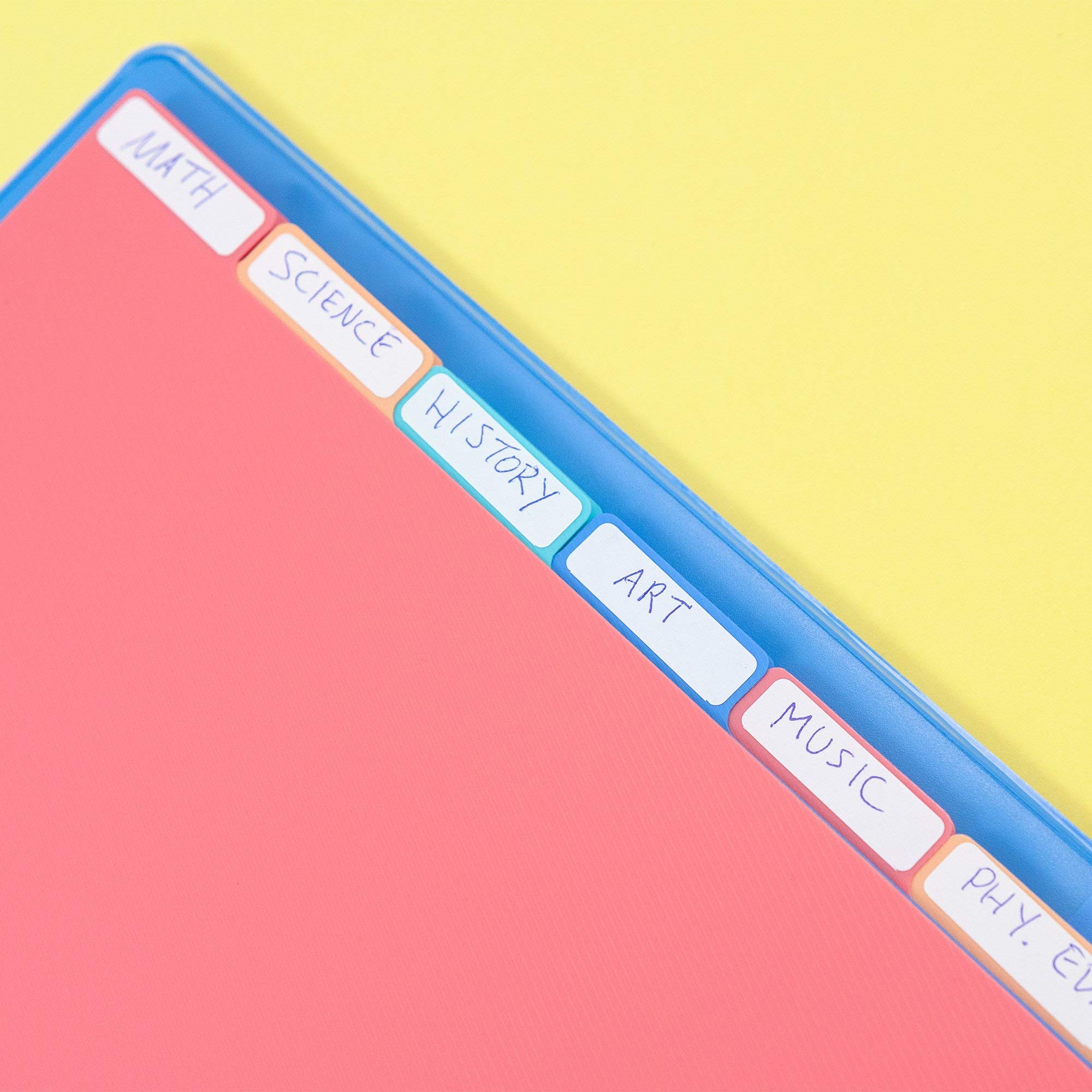 Buy Yoobi 4 Pack Binder Dividers (8 per Pack) Multicolor Dividers for