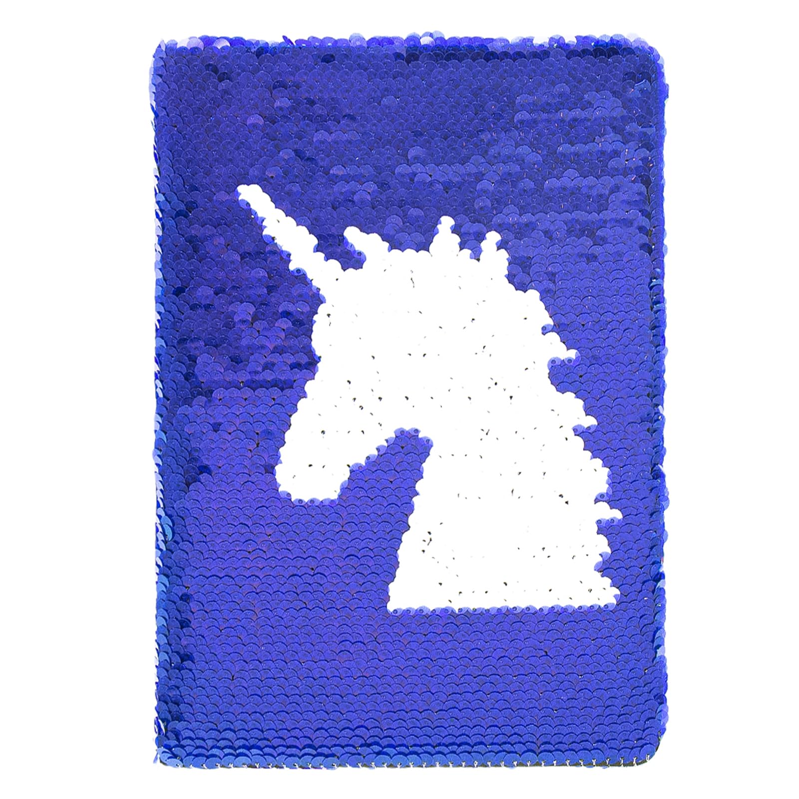 Geesinimo Álbum de recortes de lentejuelas A5 con diseño de unicornio para diario basura y registro diario, organizador, álbum de recortes, regalo de papelería, universidad y viajes, desafío estético