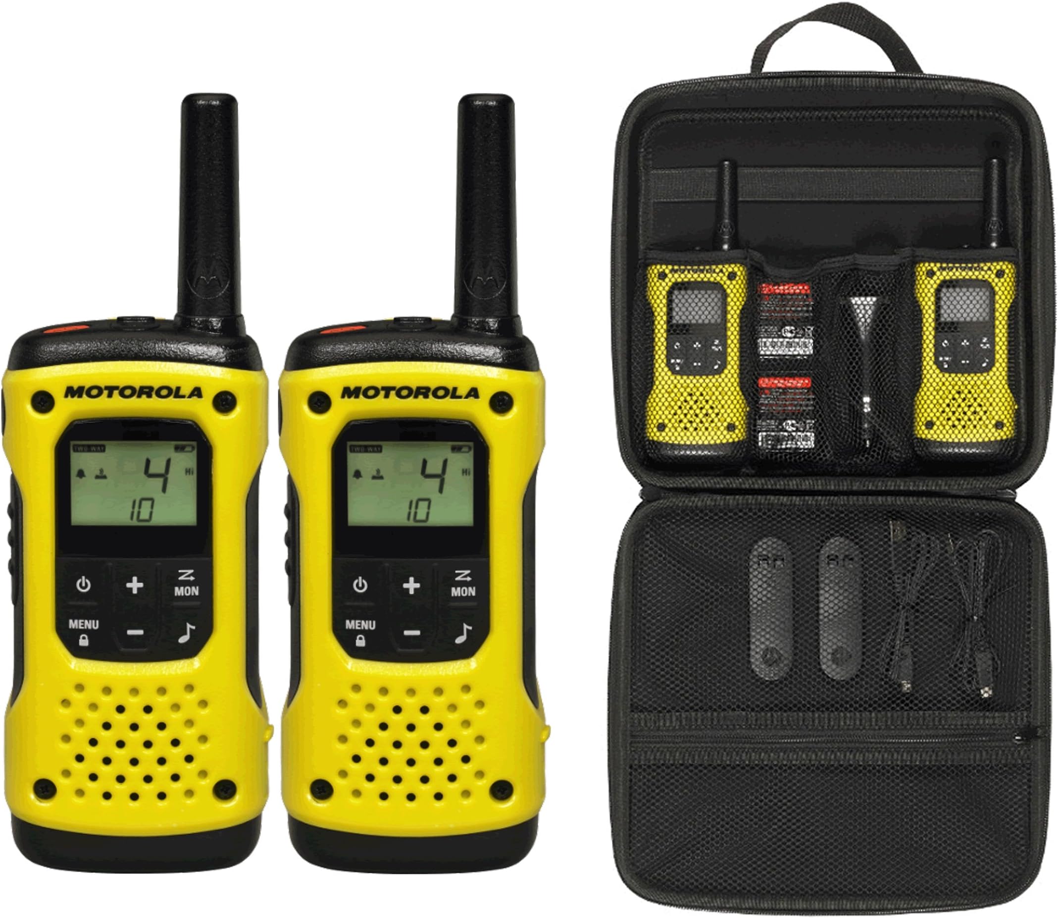 Motorola Tlkr T92 H2O PMR446 2-Way Walkie Talkie Waterproof Radio Twin Pack with Travel Case