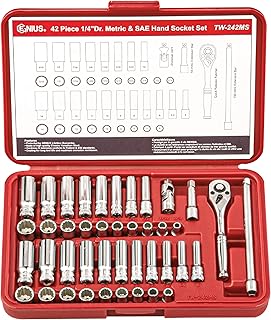 Genius Tools 42PC 1/4