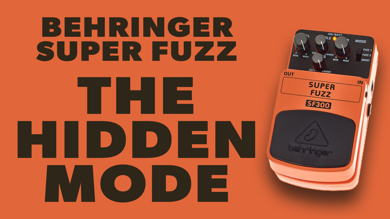 Watch Behringer - SF300 Super Fuzz - ﹙Hidden Fuzz﹚ Demo on