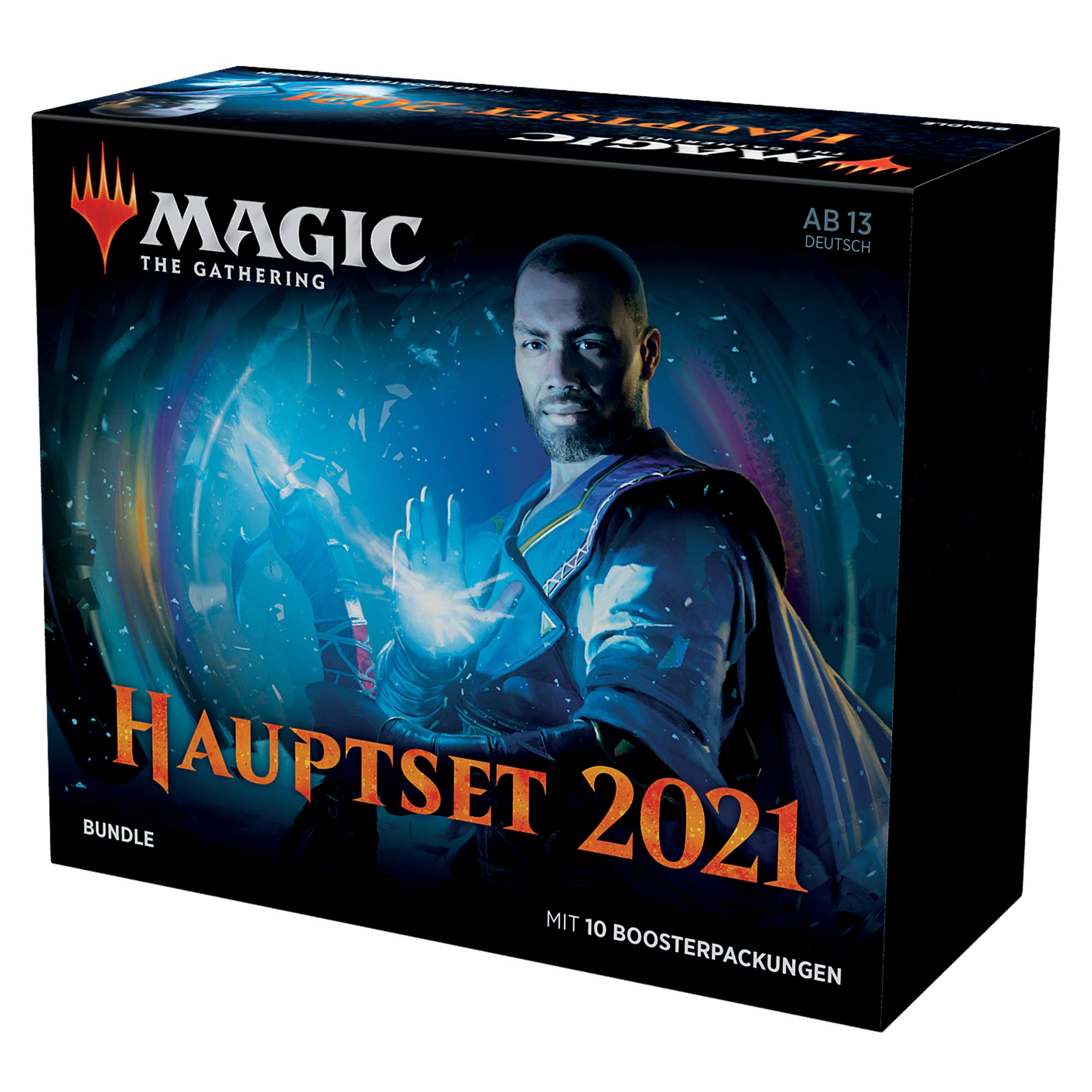 Magic: The Gathering zestaw główny 2021 Bundle 10 opakowań i akcesoriów (wersja niemiecka)