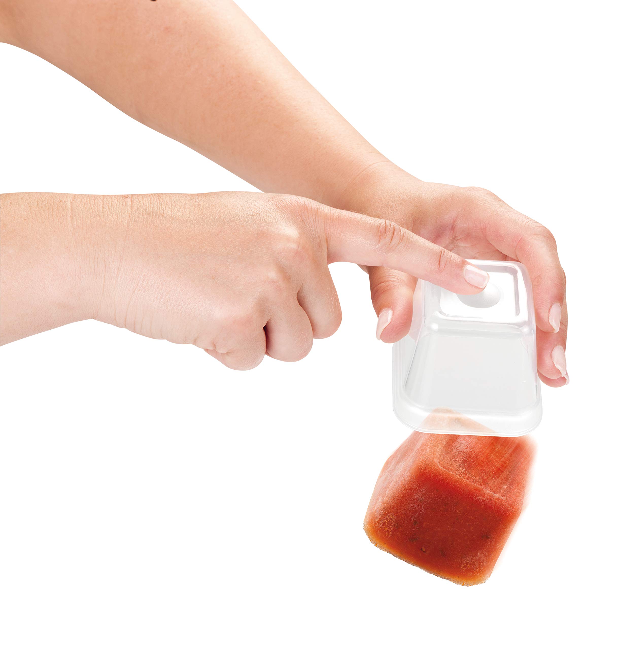 Dispenser Per Formaggio Grattugiato Purity - Contenitore Igienico Per Frigorifero, Trasparente - Foto 11