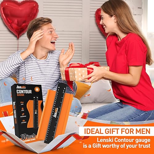 Miniatura 6 de Lenski Regalos de calcetines navideños para hombres, medidor de contorno para hombre, regalos para Navidad, regalos para papá que no quiere nada,