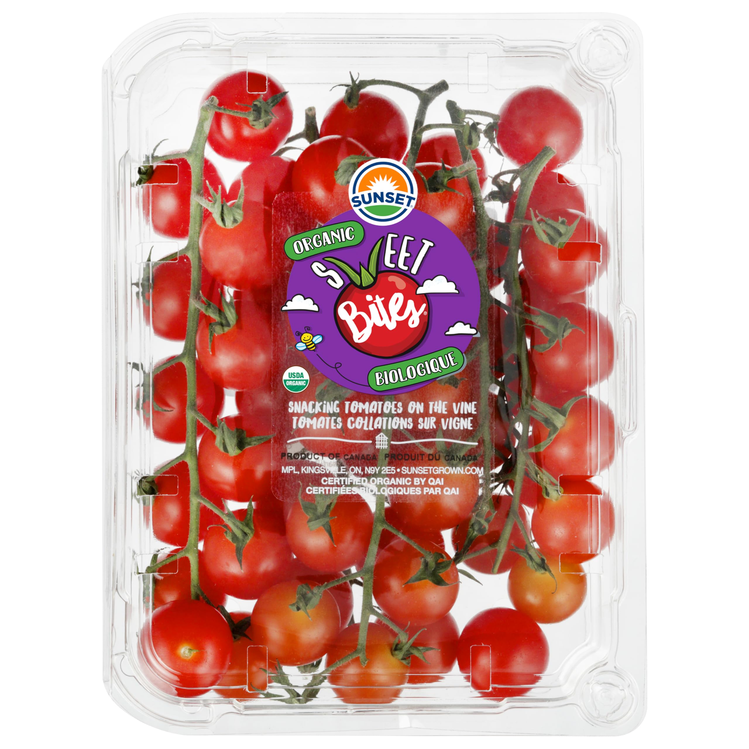Amazon.com: Sunset Organic Flavor Bomb Cherry Tomatoes, 12 OZ