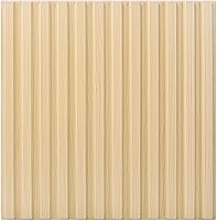 Vista 44 de Art3d Panel de pared de listones, panel texturizado acanalado 3D 12-Azulejos 19.7 x 19.7 pulgadas. - Nogal