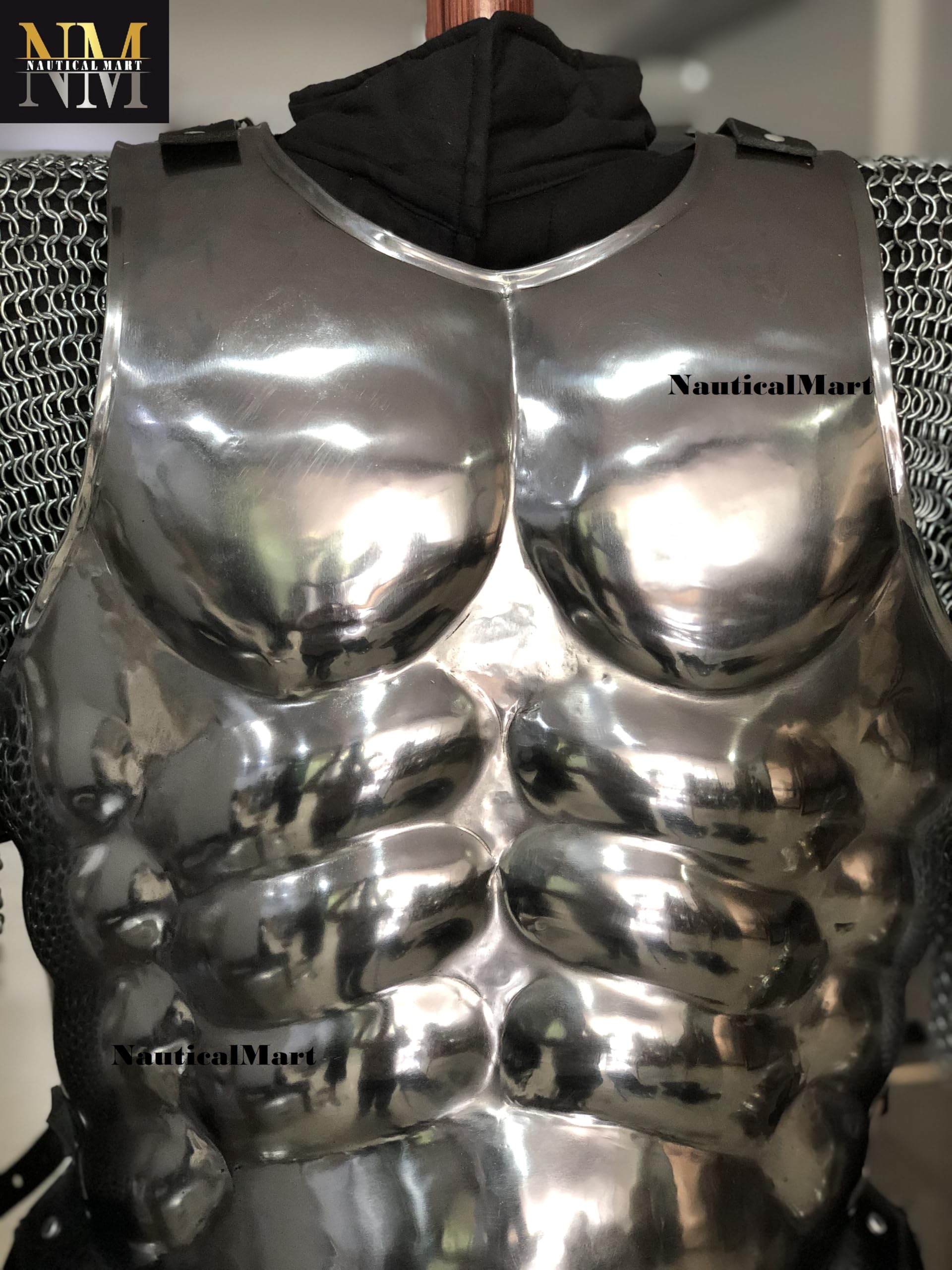 Medieval Roman Muscle Armor Greek Cuirass Halloween Costume