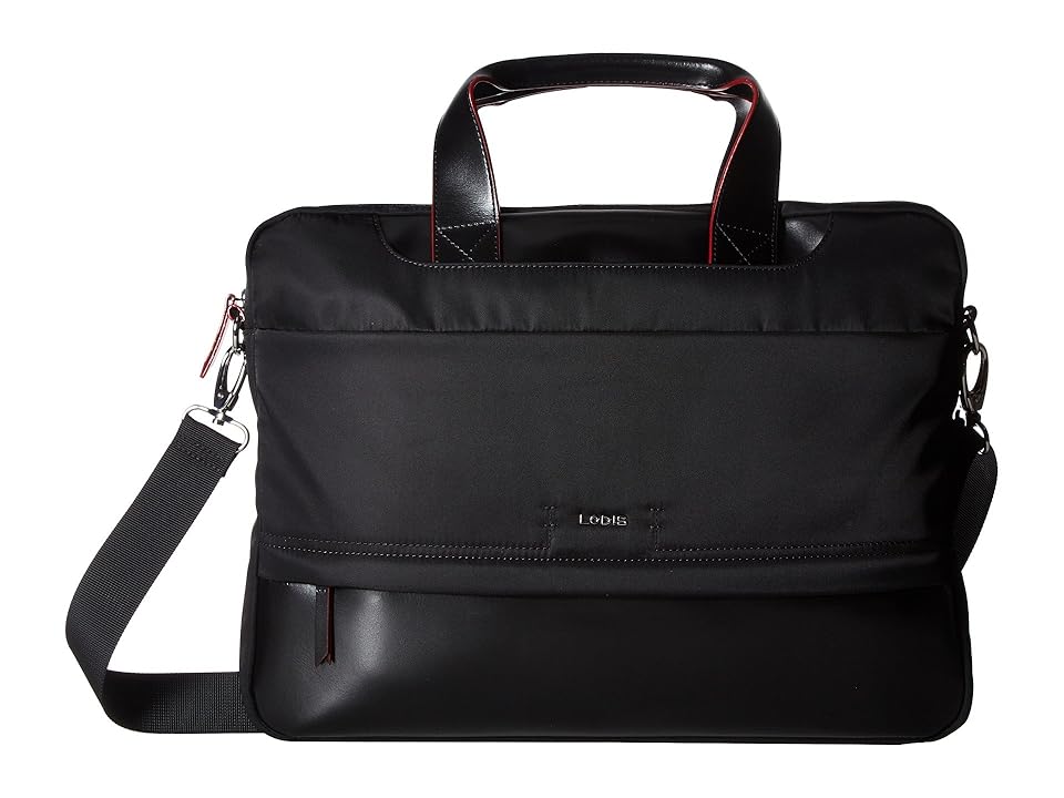 

Lodis Accessories Kate Nylon Alexus Brief (Black) Briefcase Bags