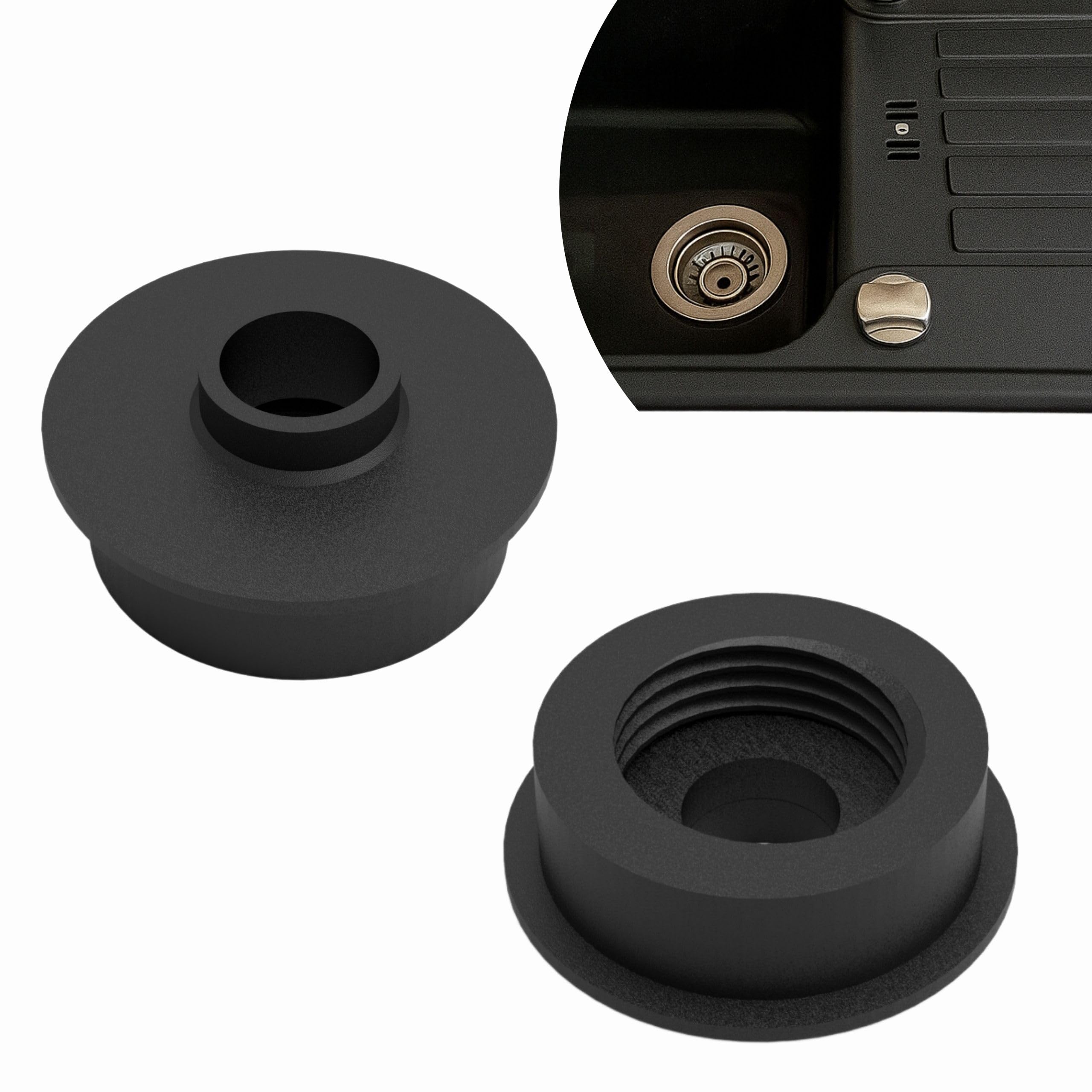 Sink Repair Kit Rotary Actuator Drain - Compatible with Blanco AP100980 Eccentric Operation - Replacement Sink Drain Holder