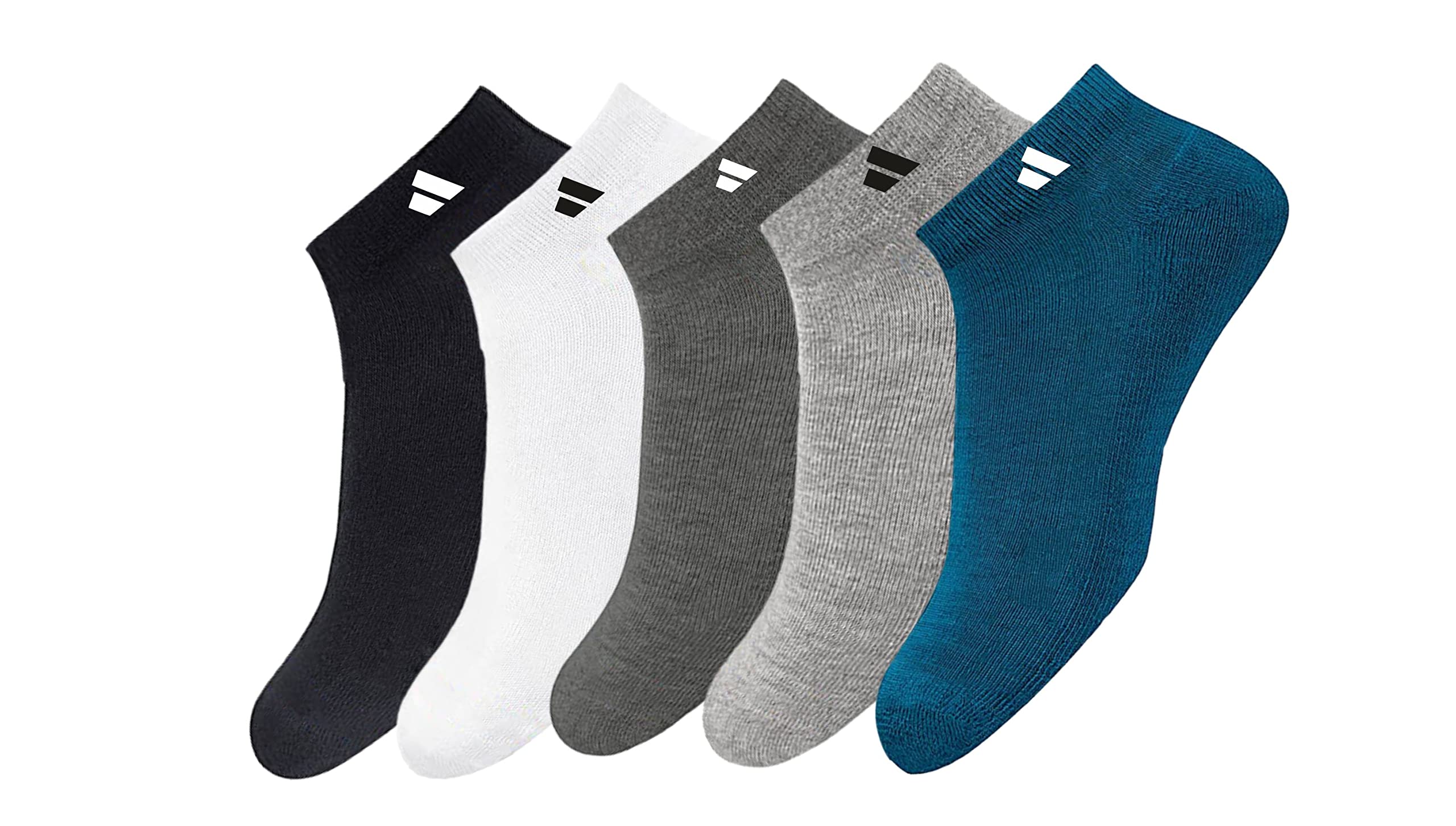 Men and Women Solid Ankle Length Socks (Pack of 5) SJW-2025-image-12