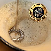 Vista 2 de Nestpark, pequeño mezclador eléctrico portátil para bebidas y espumar leche. Inalámbrico y funciona con batería