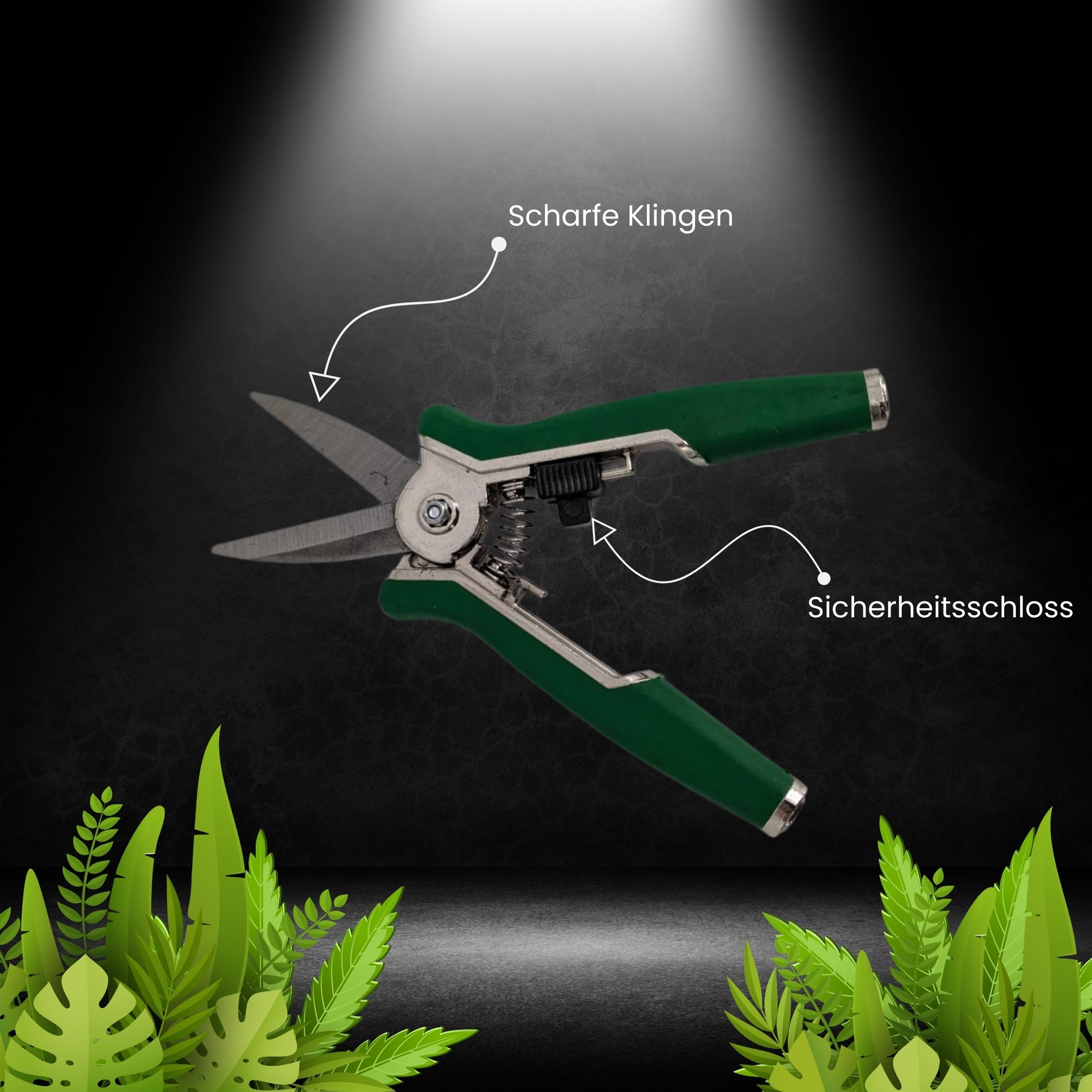 TronicXL Zubehör Set passend für Growbox Schutzbrille Mikroskop Schere für Growing Eigenanbau Zelt Geschenkidee Geschenk Idee