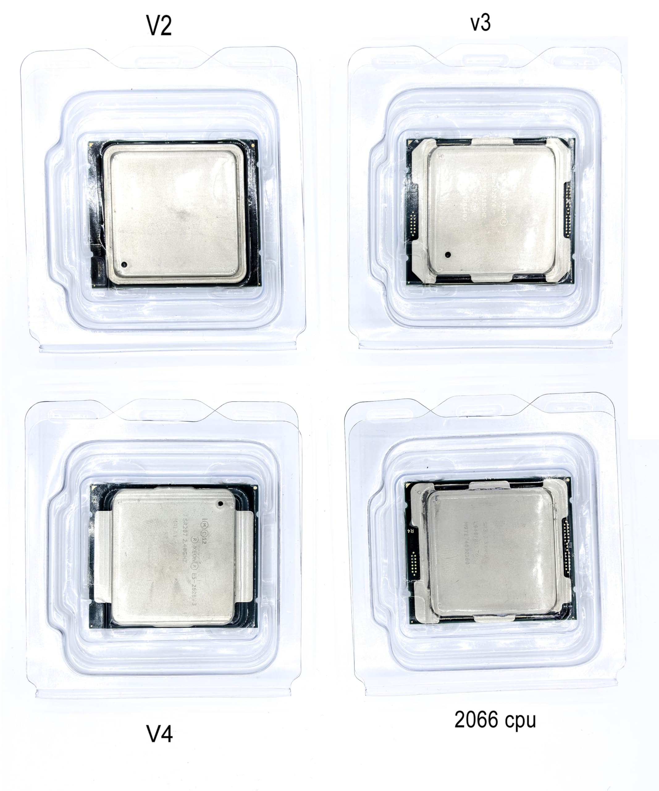 Amazon.com: 6Pcs Thickened Plastic CPU Clamshell Protective Case