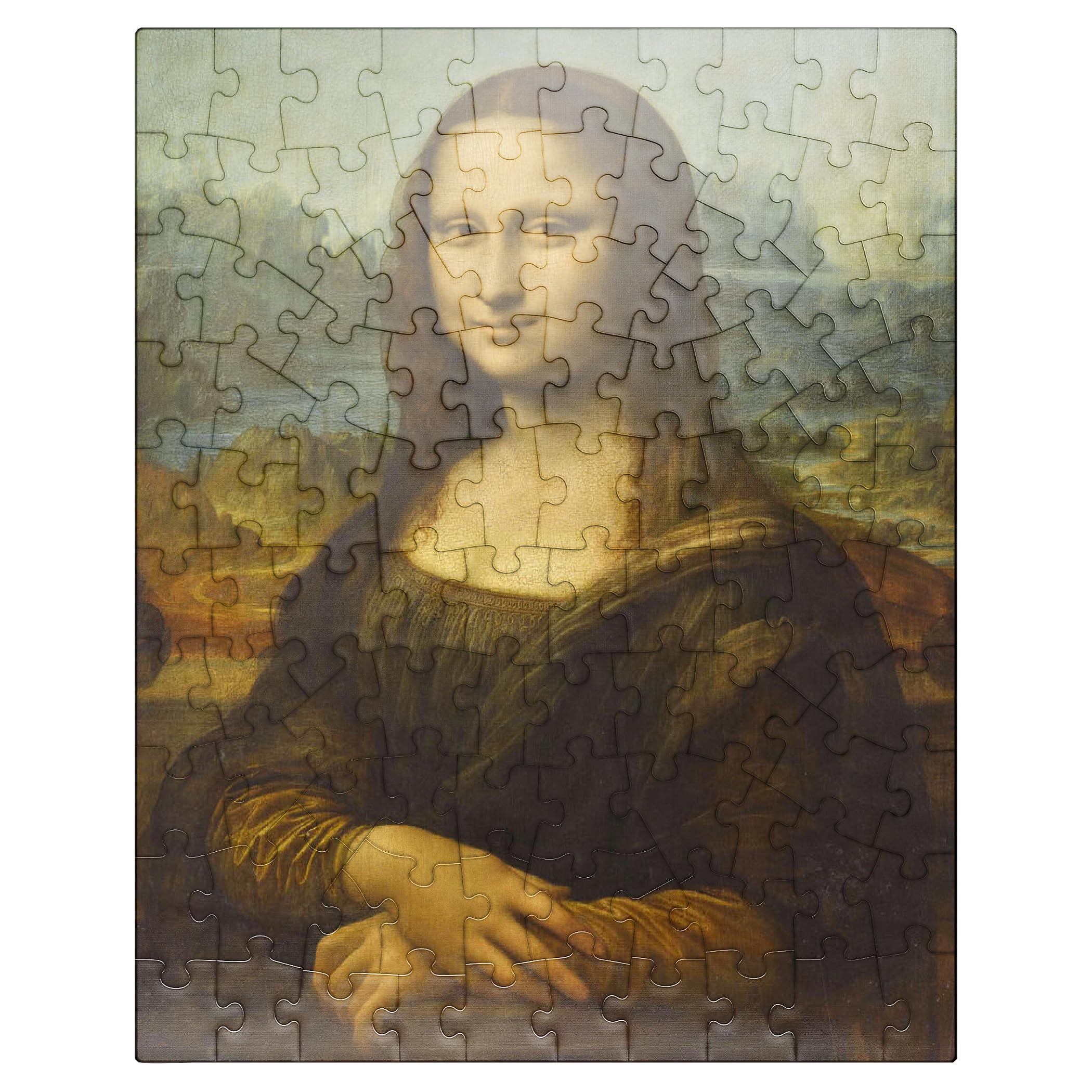 MaxRenard 1000 Piece Jigsaw Puzzle - Mona Lisa By Leonardo Da Vinci, Classic Oil Painting Puzzle For Adults