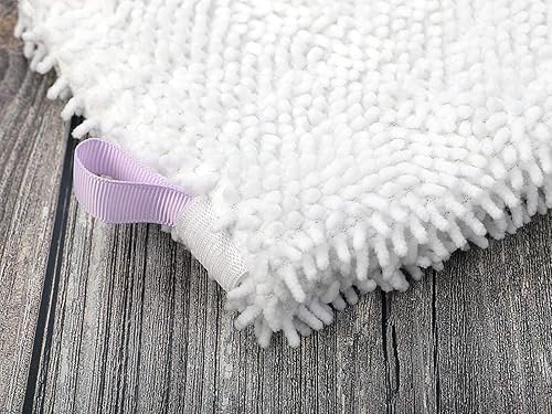 Miniatura 4 de F Flammi Paquete de 2 + 2 almohadillas de microfibra de repuesto para trapeador de vapor Shark S3500 Series S3501 S3601 S3550 S3901 S3801 SE450