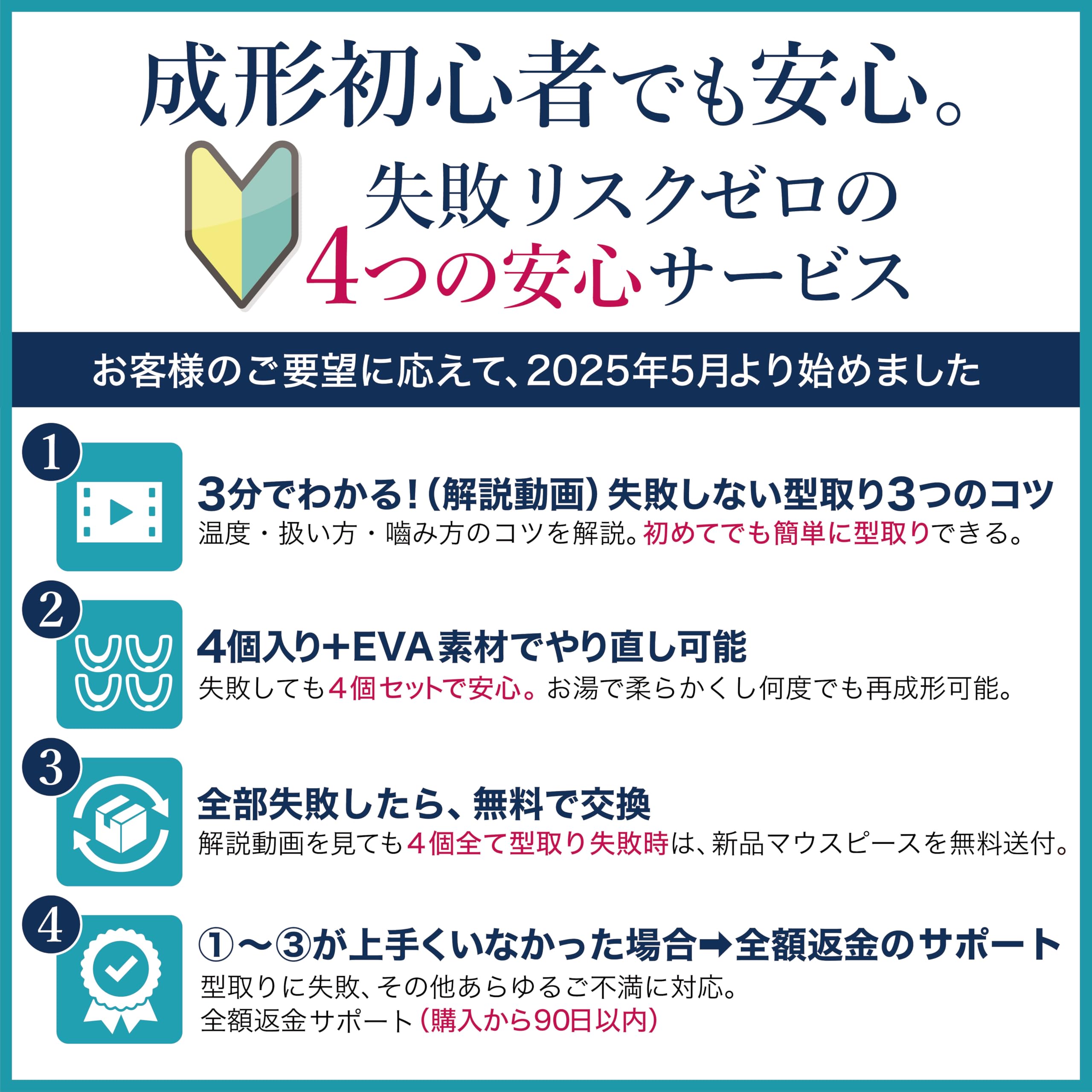 Amazon.co.jp: 【歯科医師監修の安心素材マウスピース】90秒3ステップ