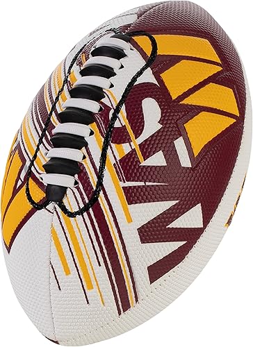 Franklin Sports NFL - Balones de fútbol americano juveniles para todos los equipos de la NFL, juegos de fútbol infantil de 8.5 pulgadas + bomba de