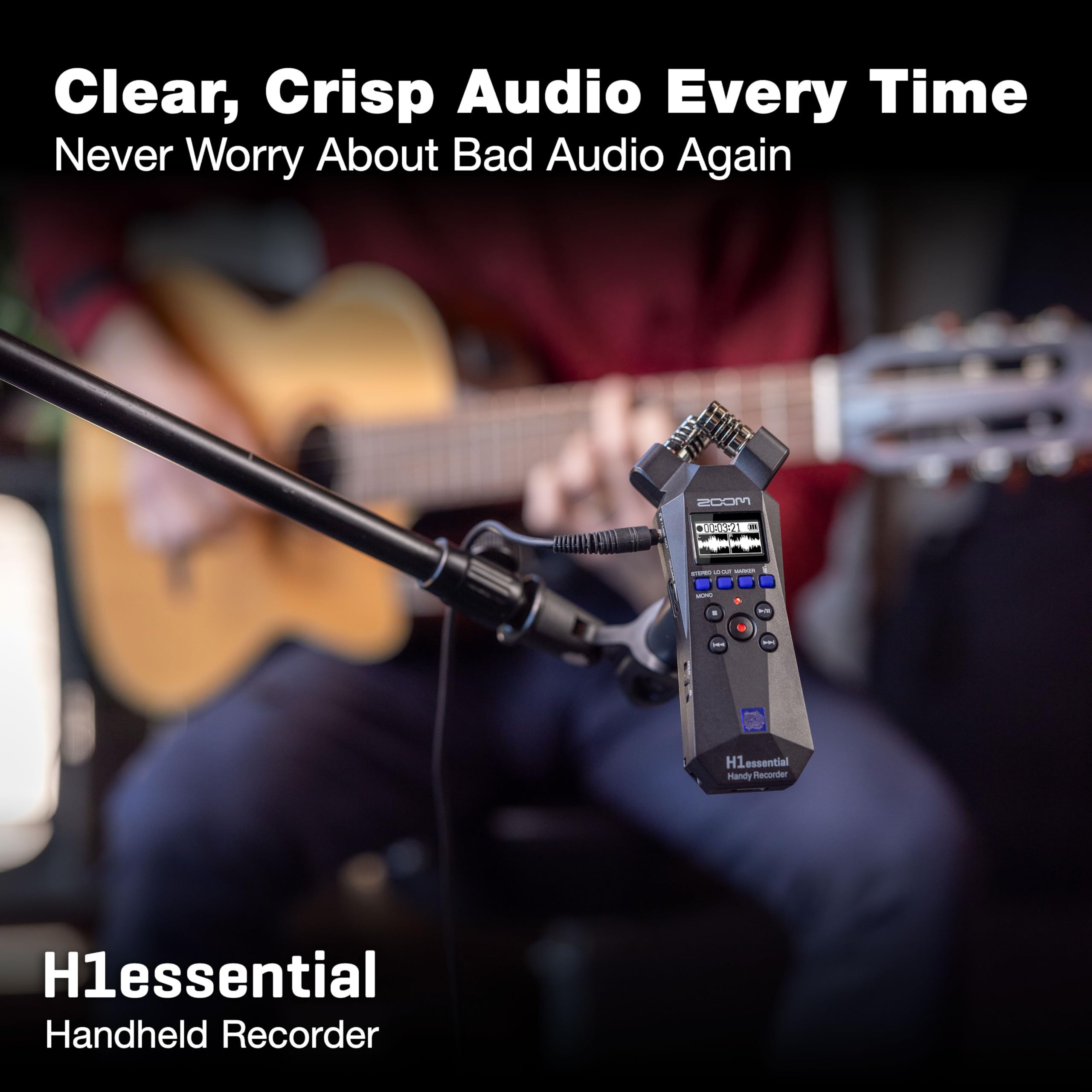 AtoZ様　ZOOM H1essential Amazon.com: Zoom H1essential 2-Track 32-Bit Float Portable Audio