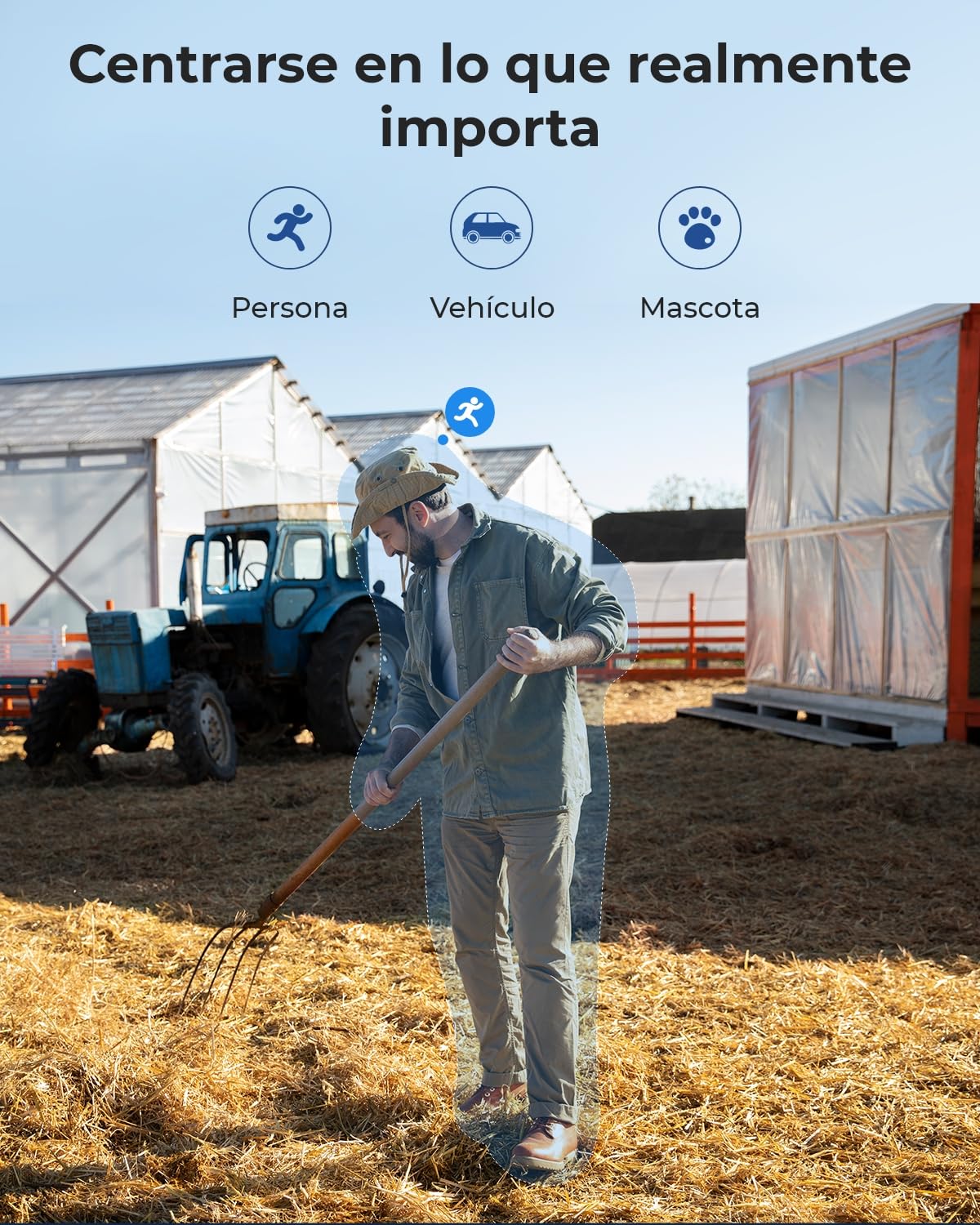 Reolink 4K 8MP Cámara Inalámbrica de Exteriores con Batería, 3G/4G LTE, 360° PTZ, Visión Nocturna en Color, Detección Smart, Audio Bidireccional, Fácil Instalación, Go PT Ultra + Panel Solar + 32GB SD