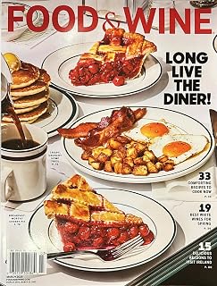 Food & Wine Magazine March 2025: Long Live The Diner - Retro Recipes & American Classics