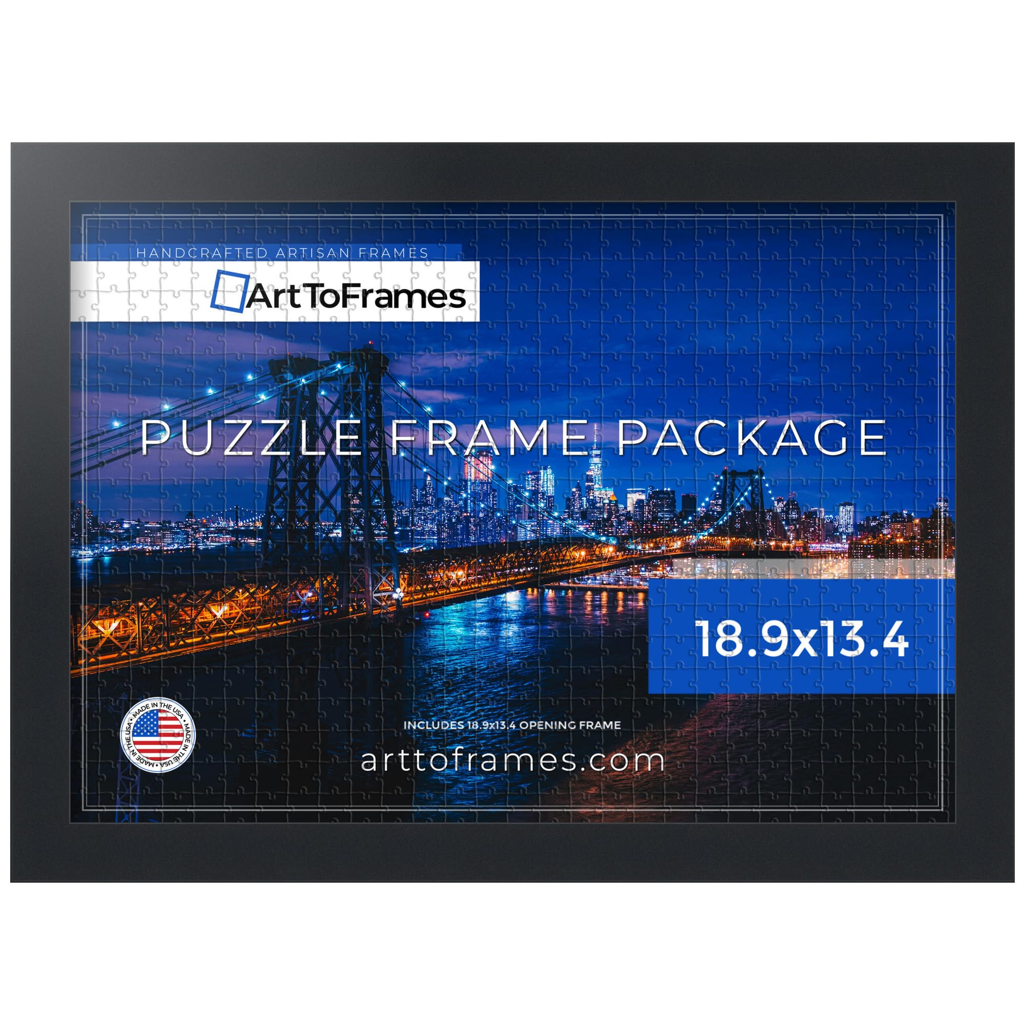 Amazon.co.jp: ArtToFrames 18.9x13.4インチ/48x34cm ブラックフレーム