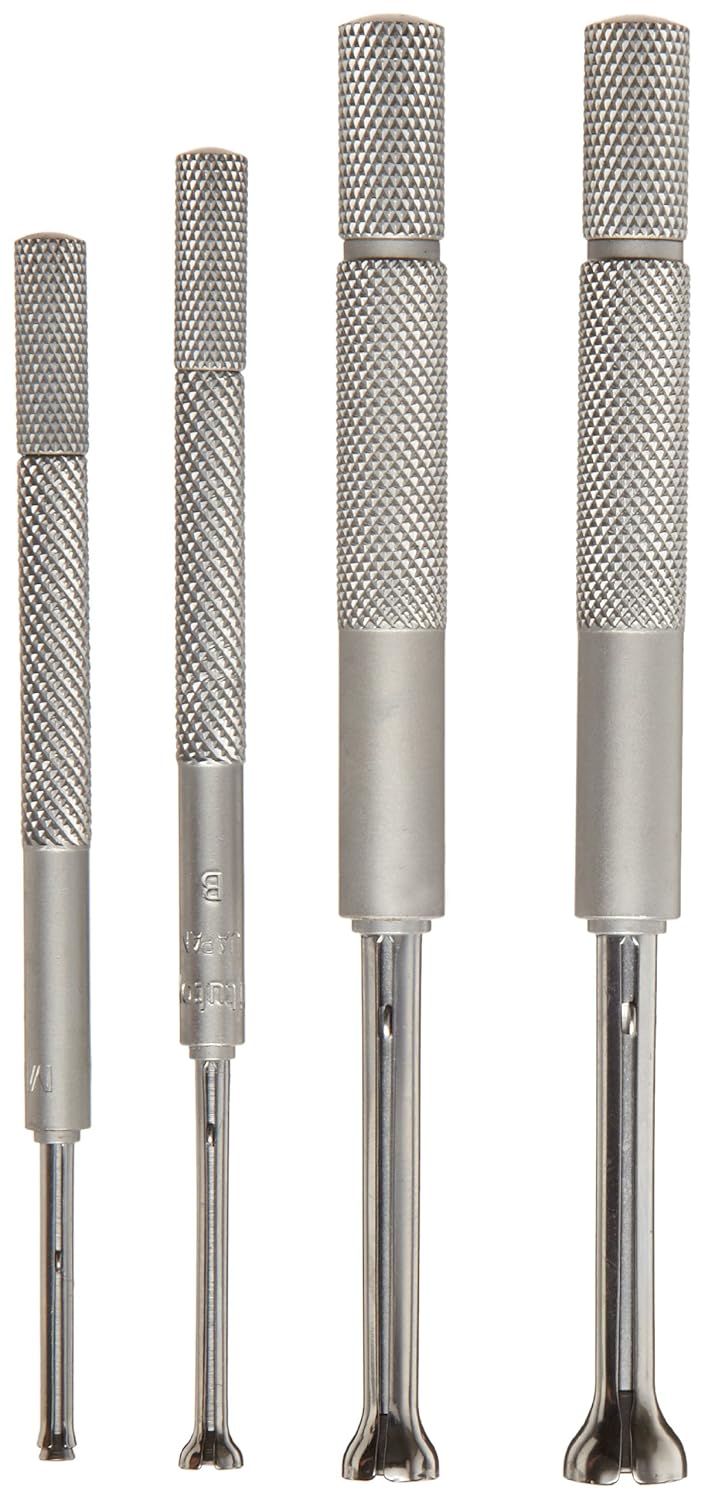 Mitutoyo 154902, 3mm to 13mm, 4 Piece Small Hole Gage Set Hole Gauges Industrial