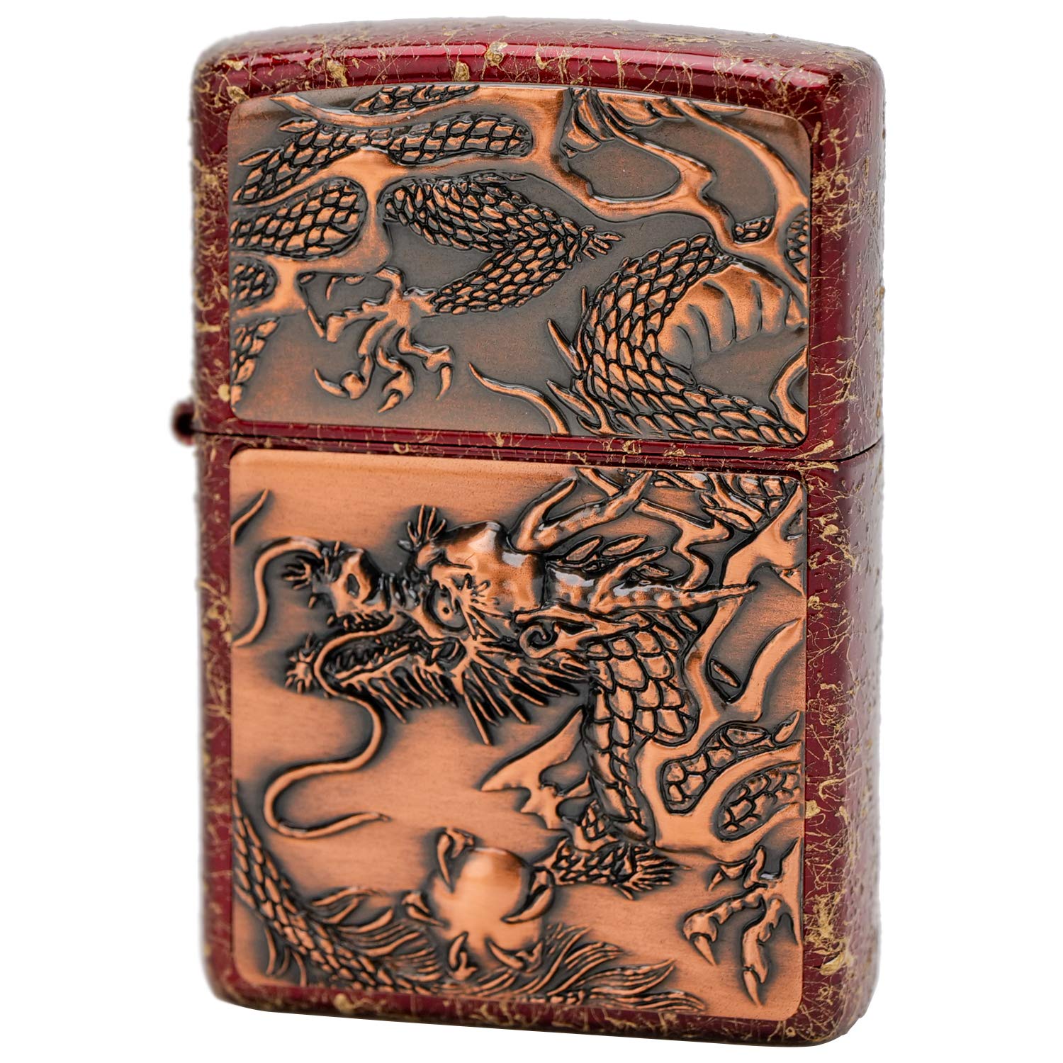 Amazon.co.jp: ZIPPO(ジッポー) ライター レッド ライズメタル