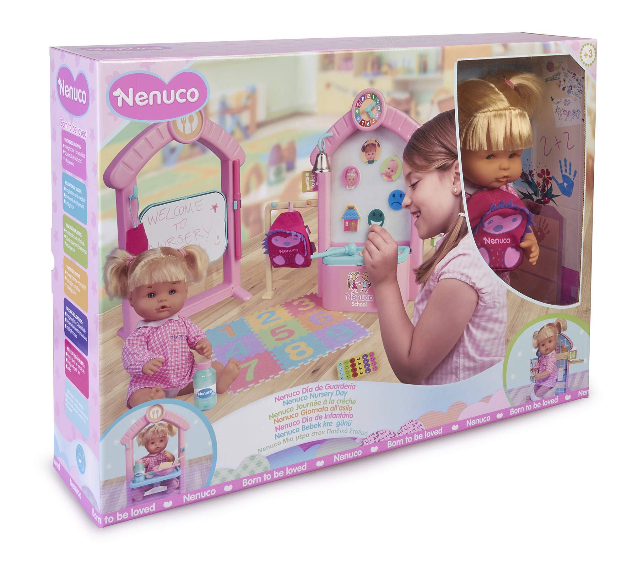 Nenuco - Asilo per Bambine/i a Partire da 3 Anni, 700015834, Multicolor