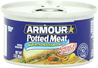 Armour Potted Meat Spread, 3-Ounce Cans (Pack of 48)