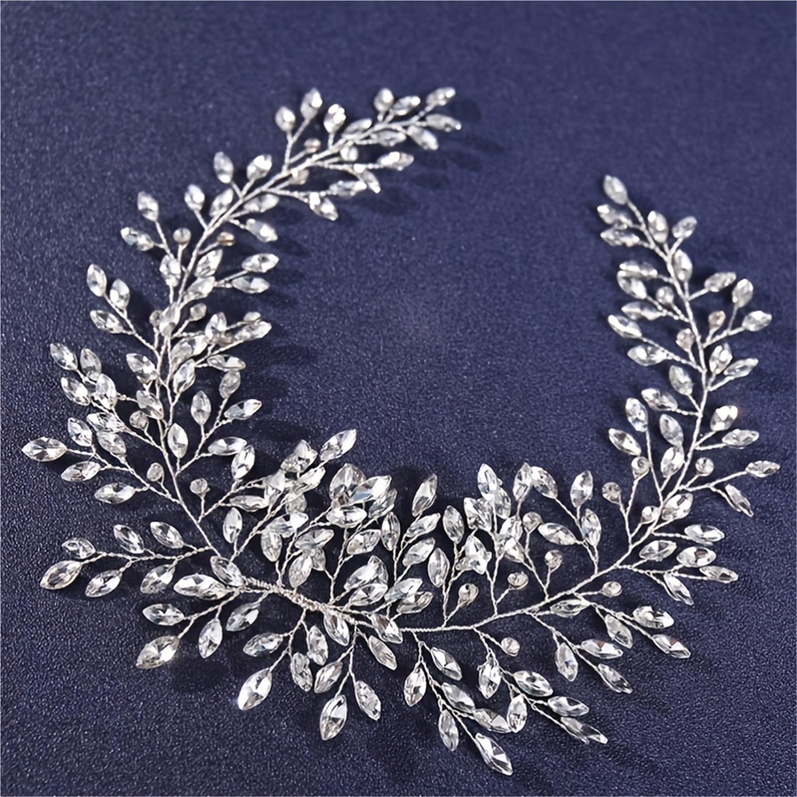 Haarschmuck Kristall Stirnband Hochzeit Haarranke Band Stirnband Haarband Braut Hochzeit Haarschmuck Schmuckband