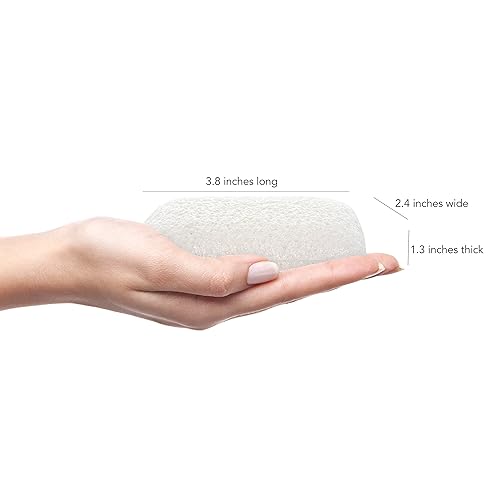 Miniatura 2 de MY Konjac Sponge  Esponja de baño 100 natural pura para bebé Extra suave y suave Hipoalergénica y completamente libre de fragancia colorantes