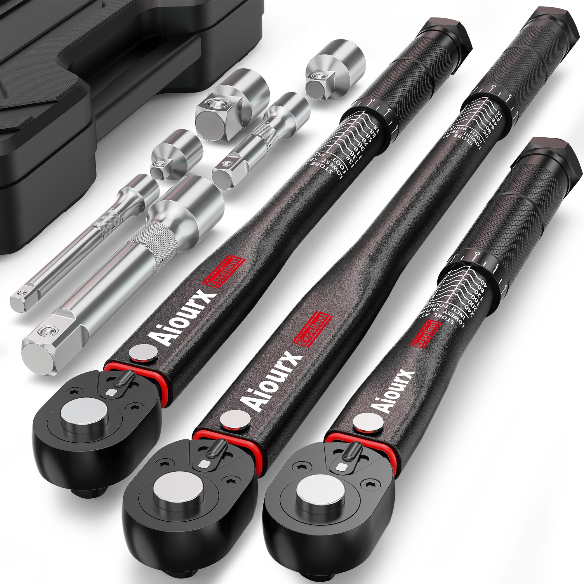 Amazon.com: Aiourx Torque Wrench Set 9PCS, 1/4