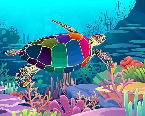 Paint by Numbers Kits for Kids - DIY Painting Craft