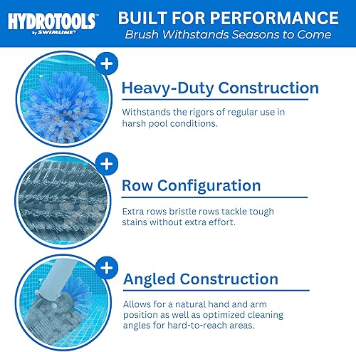 Miniatura 6 de HydroTools by Swimline - Cepillo para suelo y pared