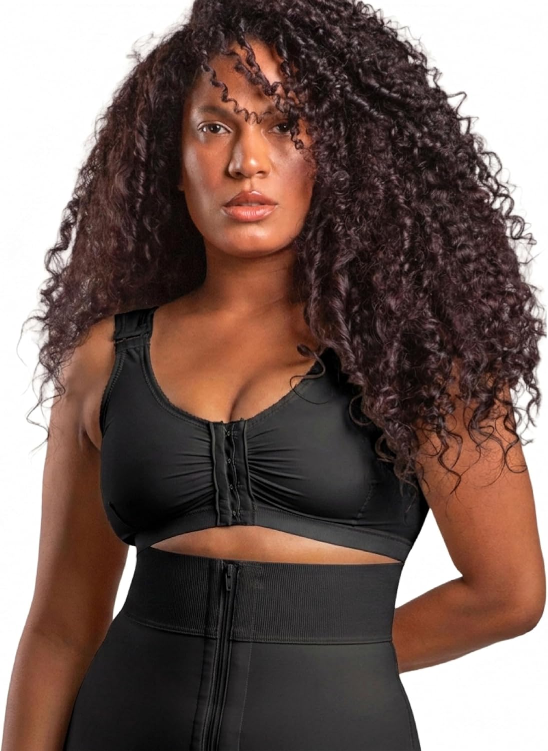 Isavela Womens Breast Surgery Support Bra W/1" Elastic Band (BR01)