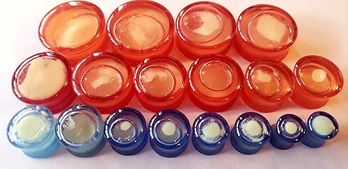 AlenkaD. - Molde de resina para túnel de oreja, 0.315 in a 0.984 in, para el cuerpo de la joyería