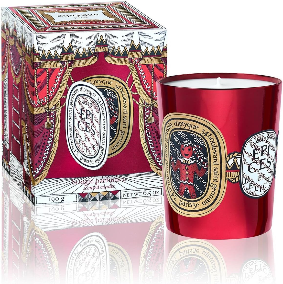 Diptyque Candle, Epices Et Delices, 7 Ounce Home