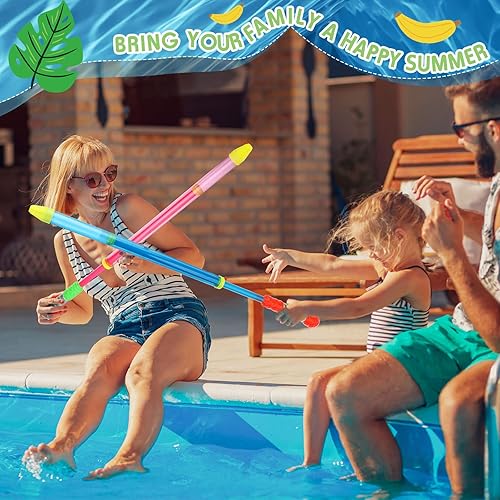 Miniatura 6 de 40 pistolas de agua de crayón de 22.4 pulgadas, pistolas de agua de chorro de agua, pistolas de agua a granel, pistola de agua de verano a granel,