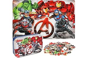 Superhero Puzzles for Kids: Educational Fun for Ages 4-8